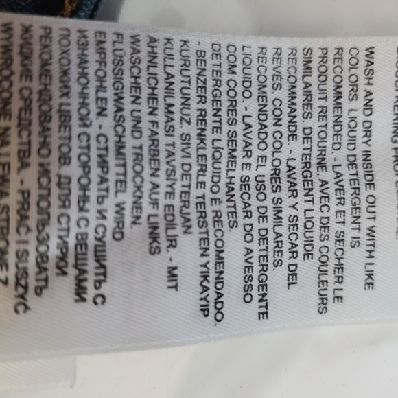 Levi's 518 Straight Leg Jeans in Blue Stretch Denim Size 9 - Picture 2 of 14